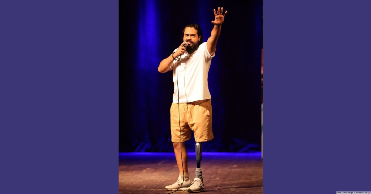 Turning disability into his ability, get to know India's first specially-abled standup comedian!
